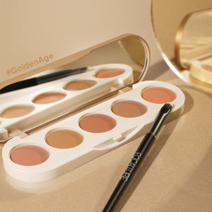 FOCALLURE Concealer Palette 5 in 1 Multi Uses High Coverage #GoldenAge