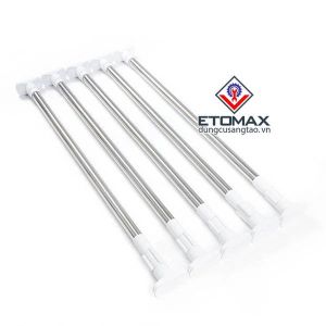 Thanh treo quần áo thanh treo rèm đa năng không cần khoan không cần bắt vít