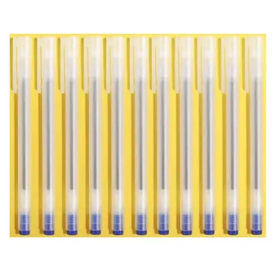 ปากกาเจล MUJI ปากกา ขนาด 0.5mm น้ำเงิน/ดำ/แดง หมึกดี เขียนลื่น เขียนคมชัด ทุกอักษร หมึกเยอะ ใช้คุ้ม Pen