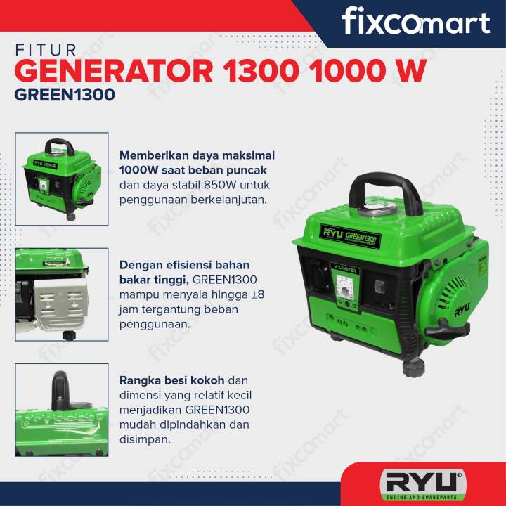 RYU%20Generator%201300%20/%20Mesin%20Genset%201000%20Watt%20-%20Image%202