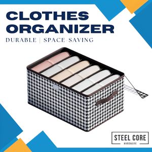 Clothes Storage Box with Cover – 6 / 7 / 9 Layers Organizer