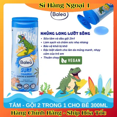 Sữa tắm gội Balea cho bé trai và bé gái 300ml- Nội địa Đức Đủ Bill