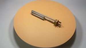 LUJINXUN 1kw 2kw 3kw 4kw 5kw 6KW 1"BSP U Type AC Electrical Fold Back Heating Element 220V Brass Flange Immersion Water Heater