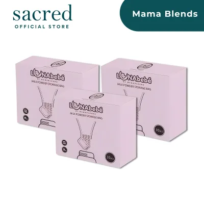 (BUNDLE OF 3) Lunabebe by Mama Blends Powdered Formula Milk Storage Bags 30pcs