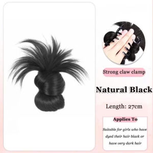 Kẹp Tóc Giả Búi Thấp Đuôi Tỉa Tạo Kiểu Tóc Nhẹ Nhàng BLINKHAIR