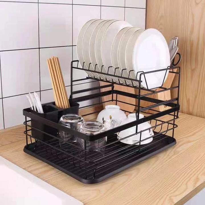 LAYER DISH DRAINER RACK WITH DRIP TRAY Lazada PH - Main Image