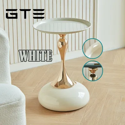 GTE Nordic Style Sofa Round Side Table Minimalist Living Room Corner Balcony Creative Coffee Table - Fulfilled by GTE SHOP
