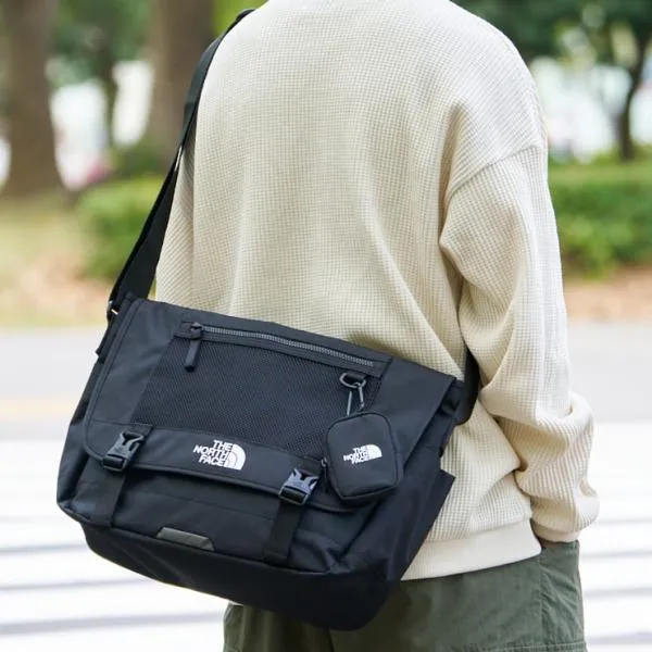 ◆THE NORTH FACE◆ White Label Super Messenger Bag L CHARCOA Genuine The North Face SUPER MESSENGER BAG L CHARCOAL | eBay