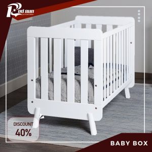 Tempat Tidur Baby Box Bayi Anak Furniture Kayu Mahoni Solid