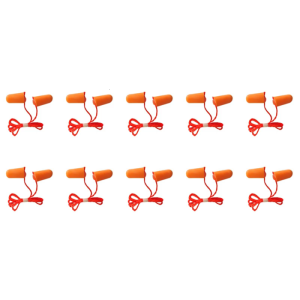 10 cặp độ co giãn cao nút tai thân thiện với da Bộ nút tai cung cấp cách ly tiếng ồn 37dB phù hợp cho những dịp