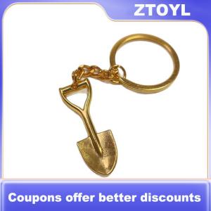 【ZTOYL】 Fengshui Lucky Gold TURTLE pendant Nhật Bản sensoji Temple Vàng rùa Keychain tiền cắn rùa Đồ trang trí trang trí bảo vệ tuổi thọ tài chính ổn định may mắn quyến rũ