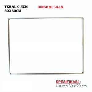 BINGKAI PERATA ADONAN KUE KERING TEBAL 05CM DAN 1CM STAINLESS