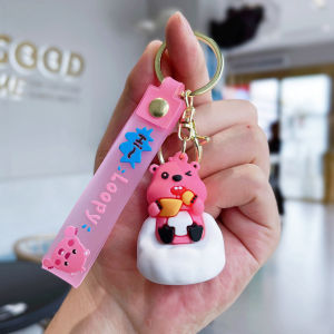 Gantungan Kunci Loopy Ganci Lucu Keychain Karakter Hadiah Gantungan Tas Bag Charm
