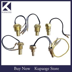 [Kupaoge] 1PC 12V 24V 10MM 12MM 14MM 16MM 17MM 21MM Universal Water Temperature Sensor Car Temperature Sensor Water Temperature Gauge