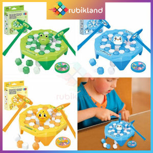 [Mini] Trò Chơi Đập Băng Giải Cứu Chim Cánh Cụt Phá Băng Trap Game Đồ Chơi Trẻ Em Vui Nhộn Nhóm Bạn