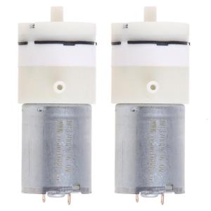 2 cái DC6V bể cá cảnh máy bơm không khí 370 động cơ Micro mini máy bơm không khí điện máy bơm không khí cho dụng cụ điều trị và hồ cá