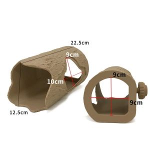 PERNEAKY Mô phỏng Tổ chim trên gốc cây Nhựa Treo Nôi ngủ cho thú cưng nhỏ Độc đáo Trang trí Nơi trú ẩn của chuột hamster Chuột hamster