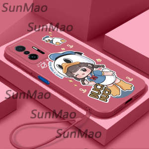 For Xiaomi 11T Phone Case Cartoon Girl Cover CHA30