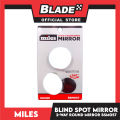 Miles 2-way Blind Spot Mirror (Round) BSM057 with 360 degree Adjustable Swivel Base. 