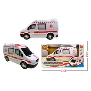 Electric universal city ambulance rescue car toy light sound