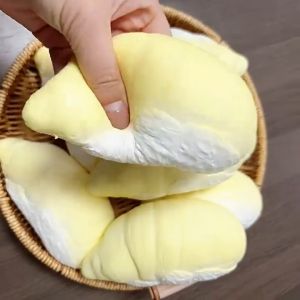 Durian Squishy Toy Squeeze Toy Slow Rebound Stress Relief Soft Squeeze Anti-Anxiety Toy For Students Office Workers