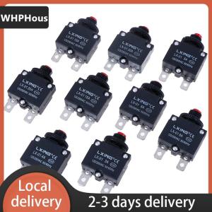 [COD] WHPHous Ship within 24 hours Circuit Breaker Overload Protector Switch Fuse 3A 4A 5A 6A 8A 10A 15A 20A 30A