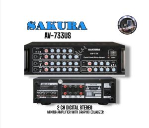 Sakura AV-733US Integrated Amplifier 450W x 2