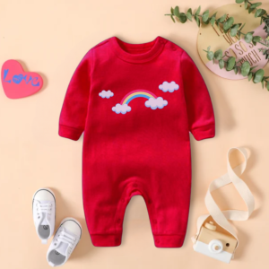 Sleepsuit Bayi Motif / Jumper Bayi Lengan Panjang Laki Laki Perempuan