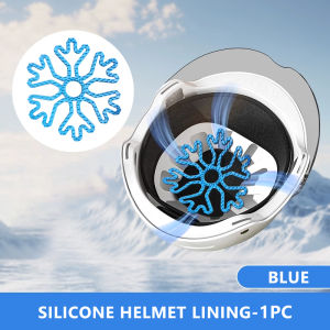 แผ่นซิลิโคนด้านในที่รองหมวกกันน็อกมีความยืดหยุ่นป้องกันภายในแผ่นรองหมวกกันน็อกหมวกกันน็อคแผ่นเสริมด้านใน