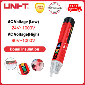 ขายดีUNI-T UT12D ACเครื่องวัดโวลต์Non-Contactดินสอเขียนขอบตา24V-1000Vไฟฟ้าไฟLEDที่ทดสอบเซ็นเซอร์เมตร
