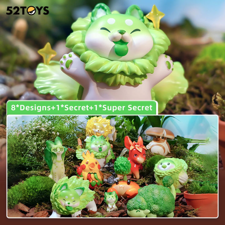 52TOYS DODOWO Vegetables Fairy 3rd Series Blind Box Figure Toy