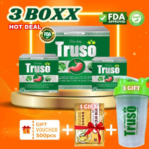 (COMBO 3 BOX) Truso Stomach herbal - For acid reflux / Gerd / Bloating / Heartburn at home