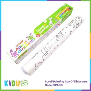 Kertas Gambar Roll Mewarnai Anak Sticker Roll Mewarnai Gambar Anak Scroll Painting Kidu Baby