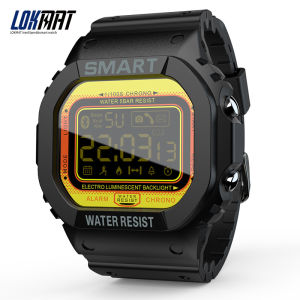 LOKMAT MK22 Smartwatch 1.21 Inches Bluetooth Information Push Waterproof Bluetooth 4.0