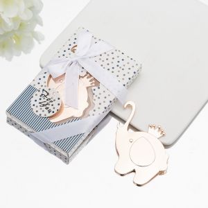 【HSG】 Birthday gift Baby baptism Elephant bottle opener party gift Birthday gift gift Party gift Personalized bottle opener gift can be a delicate and small gift for friends