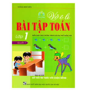 Sách Bổ Trợ - Vở Ô Li Bài Tập Toán Lớp 1 - Quyển 1 (Bám Sát SGK Kết Nối Tri Thức Với Cuộc Sống) - HAB