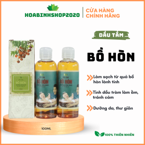 [CHÍNH HÃNG] Dầu Tắm Bồ Hòn Cho Bé Trường Sơn Xanh HTX Sinh Dược 100ml sữa tắm bồ hòn thiên nhiên an lành