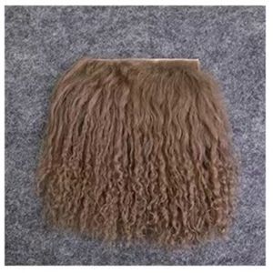 COUPLECOL Tổng hợp tóc thô Hàng tóc BJD Tóc Giả Búp bê BJD Tóc nối BJD Tóc nối xoăn Màu sắc Tóc Tự làm BJD Phụ kiện búp bê