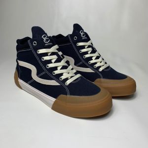 SEPATU PATROBAS CLOUD HIGH NAVY ( SIZE 35 - 45 ) - Sneakers Canvas  Made in Indonesia