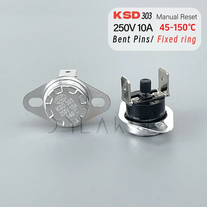 Handleiding KSD301/KSD303 Reset Thermostaat Temperatuurschakelaar Handleiding KSD301/KSD303 Reset Thermostaat Temperatuurschakelaar