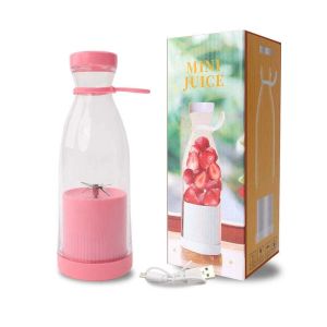 [ COD ] Mini Juicer 380 Ml Blender Portable Juice Elektrik Wirelles Jus