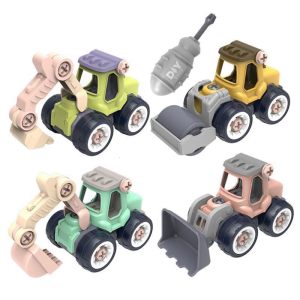 5 Trong 1 xe tải kỹ thuật Bộ Sưu Tập Tự Làm Tuốc Nơ Vít Bộ lắp ráp giáo dục sớm Xây Dựng Playset Cho Trẻ Em Cảm Giác Phát Triển