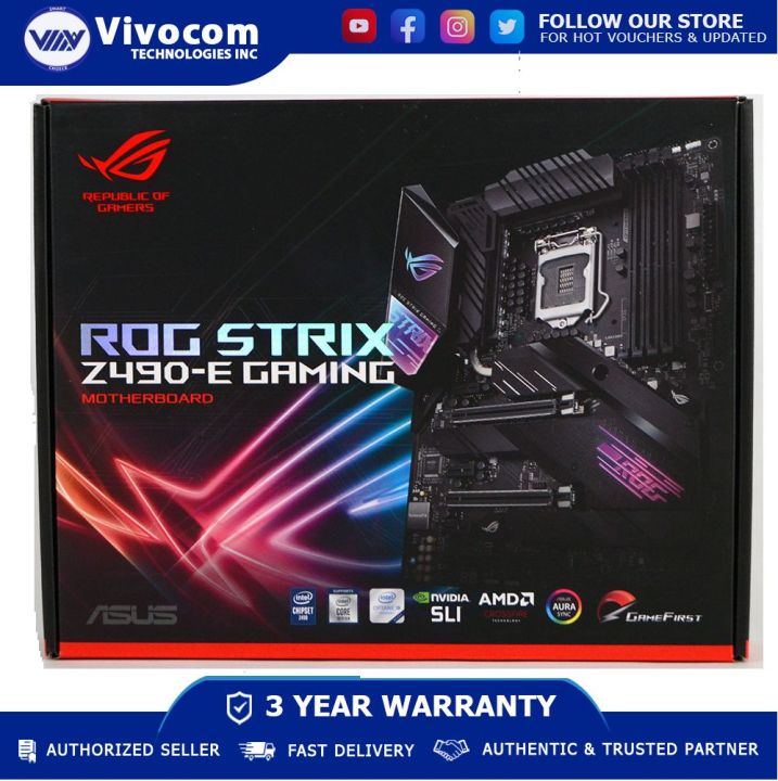 Asus Strix Intel Z490 Motherboard Price ASUS ROG STRIX Z490-H