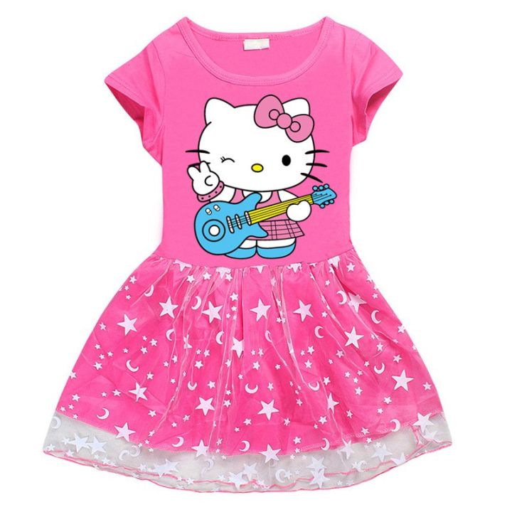 Hello kitty birthday dress for 2 year old sale