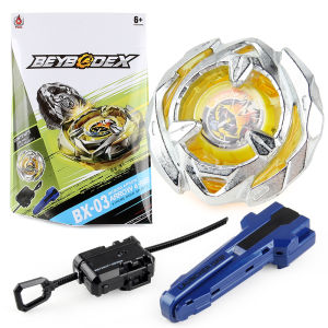 Beyblade X BX-03 Wizard Arrow 4-80B Metal Battle Top Starter with Launcher Grip Boys Children Bey Gyro Toy Christmas Gift Set