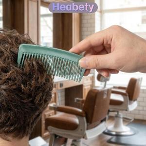 Heabety Beard and Hair Comb Wide Tooth Detangler No Handle for Curly Thick Hair Home Salon Styling Tool