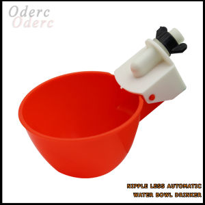 Large Auto-Fill Poultry-Free Range Waterer Cup Bowl Drinker 50pcs (Nipple Less) v1