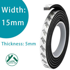 3M Mềm 2 Mét Tự Dính Cửa Sổ Và Cửa Chính Viền Nẹp Bụi Và Chống Côn Trùng Mút Xốp Cách Âm Eva Xốp Tiêu Âm Cách Âm Cao Su Bụi Băng Keo Niêm Phong Phụ Kiện Cửa Sổ