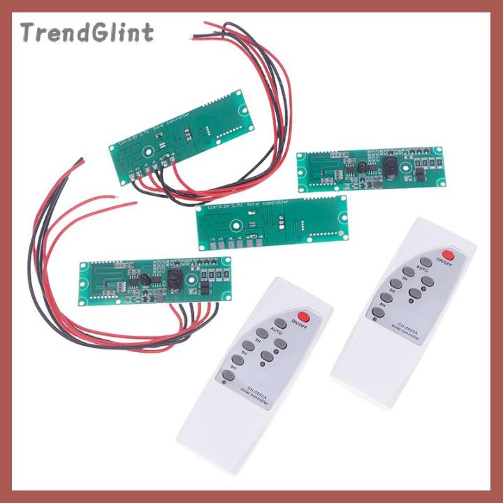 TrendGlint 3.2V 3.7V Solar Wall Lamp Controller Human Body Infrared ...