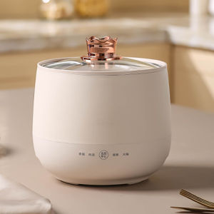 Xách tay 1.8L nồi cơm điện mini không dính điện đa bếp cho 1-3 người sức khỏe hầm súp cháo lẩu chống bỏng chống dán Gốm Men văn phòng nhà sinh viên thông minh nồi nấu ăn nhỏ